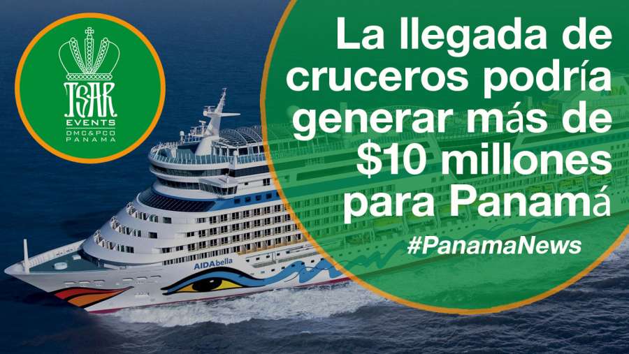 La llegada de cruceros podría generar más de $10 millones para Panamá